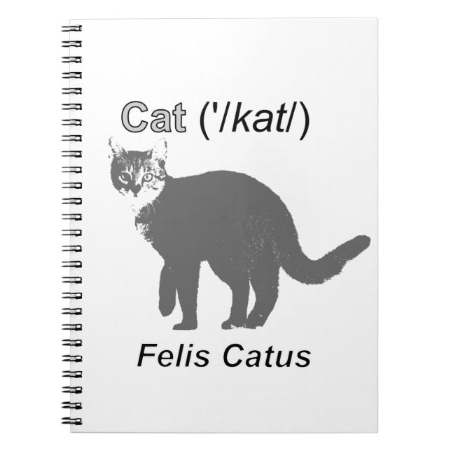 Carnet Chat Felis Catus (Devant)