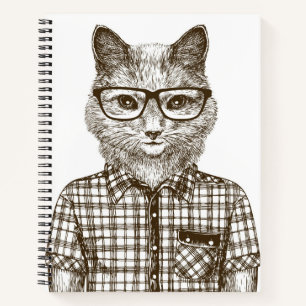 Carnet Chat Hipster