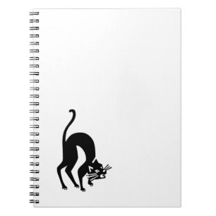 Carnet chat menaçant