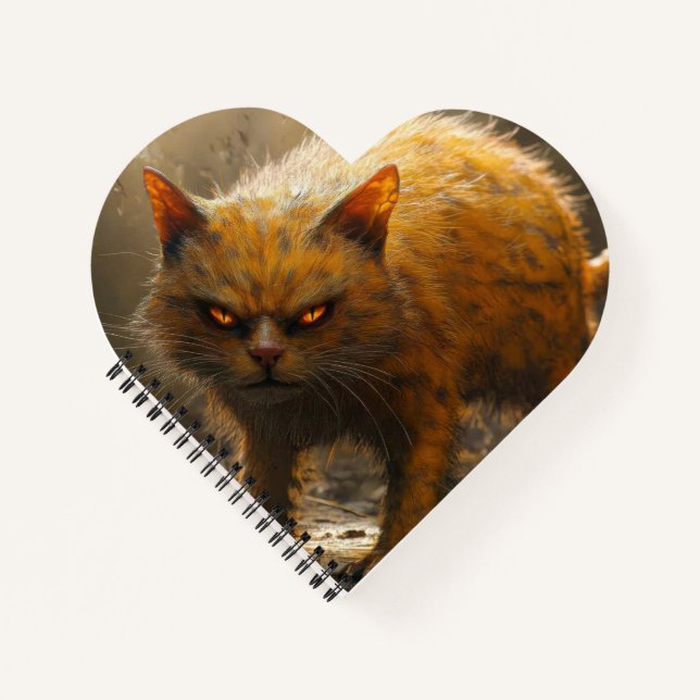Carnet Chat monstre  (Devant)