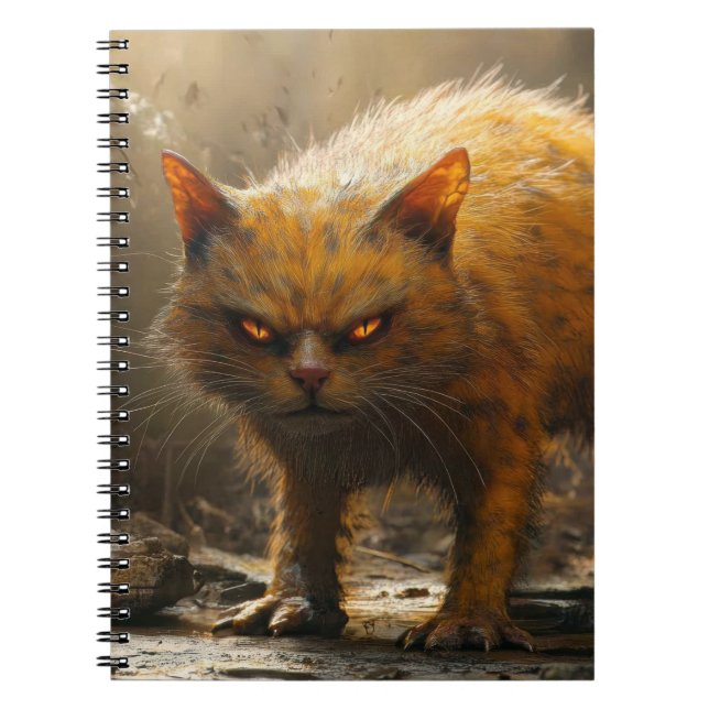 Carnet Chat monstre  (Devant)
