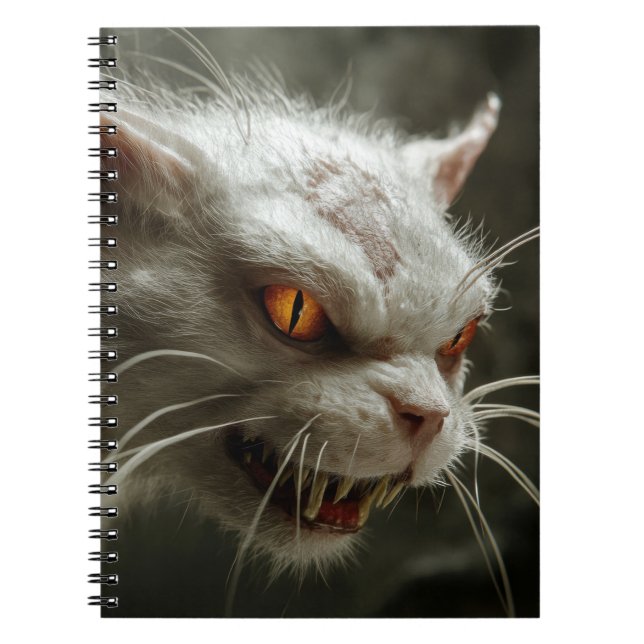 Carnet Chat monstre  (Devant)