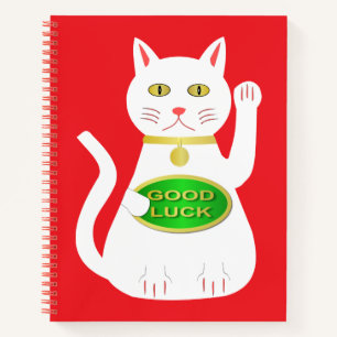 Carnet Chat Oriental Lucky