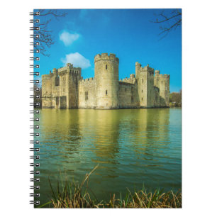 Carnet Château de Bodiam pittoresque dans East Sussex Eng