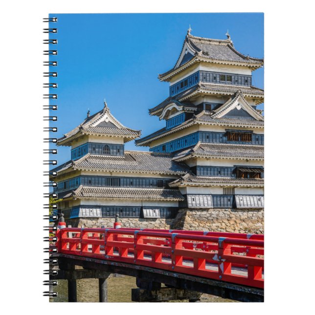 Carnet Château de Matsumoto et pont (Devant)