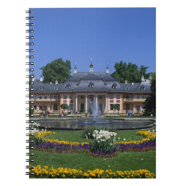 Carnet Château de Pillnitz, Dresde, Saxe, Allemagne (Devant)