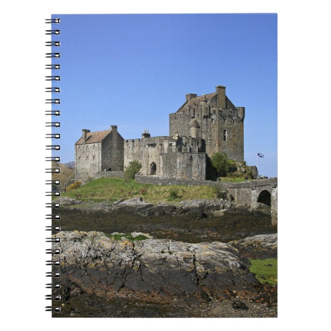 Carnet Château d'Eilean Donan, Écosse. Le célèbre Eilean  (Devant)