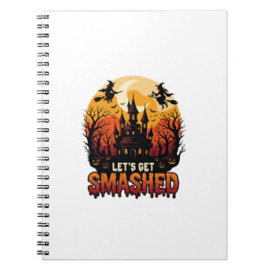 Carnet Château Hanté Halloween Sorcières Fous Faisons