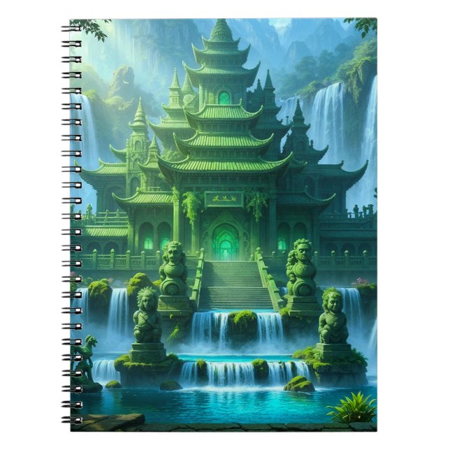 Carnet Château Temple du Trône de Jade Secret (Devant)