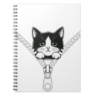 Carnet Chaton drôle coup d'oeil