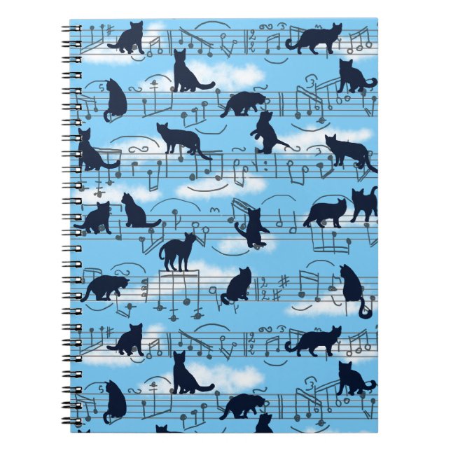 Carnet chatons musicaux (Devant)