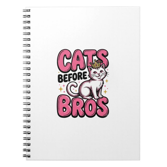Carnet Chats avant frères conception de t-shirt de couron (Devant)