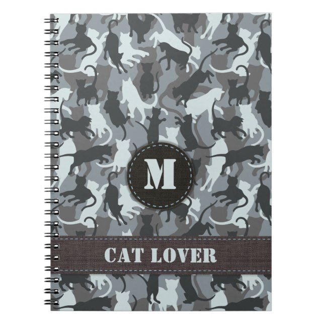 Carnet Chats Camouflage urbain (Devant)