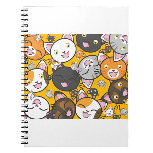 Carnet Chats Cute Kitty Kitties Kitten Kitten Adorable Fe (Devant)