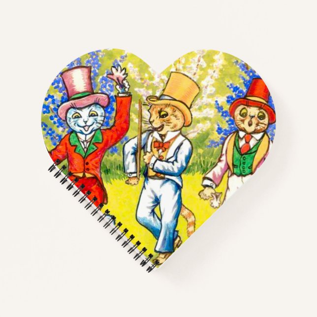 Carnet Chats dansants (Devant)