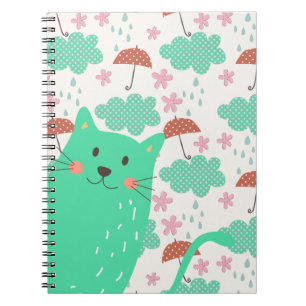 Carnet Chats en pluie