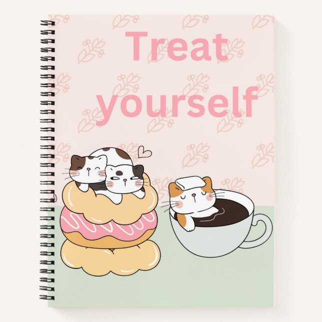 Carnet Chats gourmets (Devant)