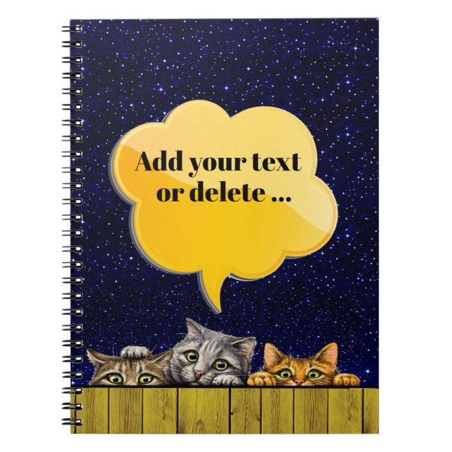 Carnet Chats indiscrets  (Devant)