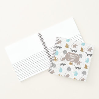 Carnet Chats mignons, Palette de couleurs urbaines
