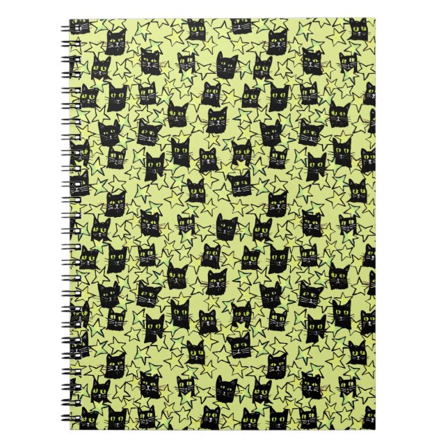 Carnet Chats noirs (Devant)