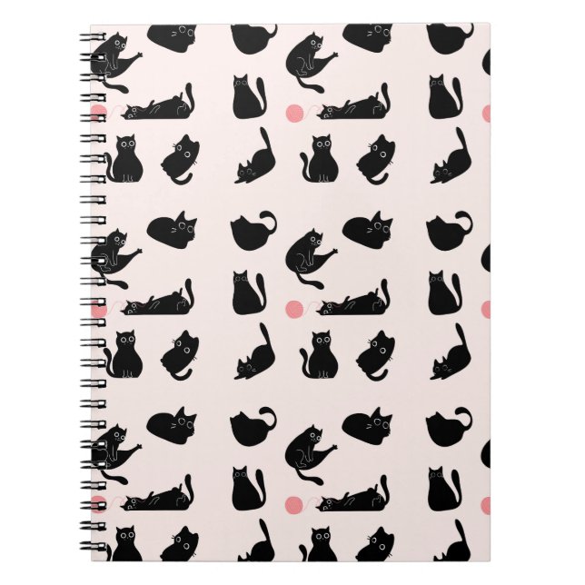 Carnet Chats noirs idiots (Devant)