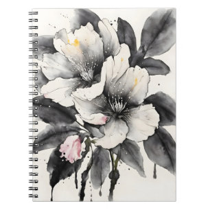 Carnet Chausson de Darwin - Fleurs à l'aquarelle