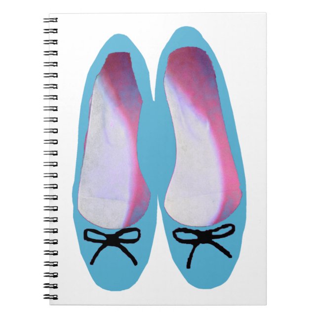 Carnet Chaussures bleues (Devant)
