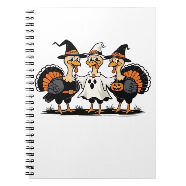 Carnet Chaussures d'automne Whimsical Citrouille Chaleur  (Devant)