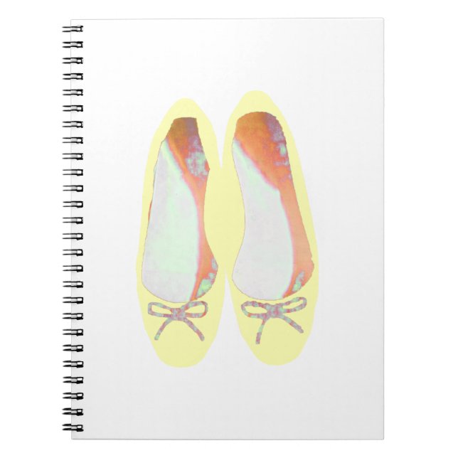 Carnet Chaussures jaunes (Devant)