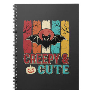 Carnet Chauve-souris Halloween Mignonne et Flippante Grap