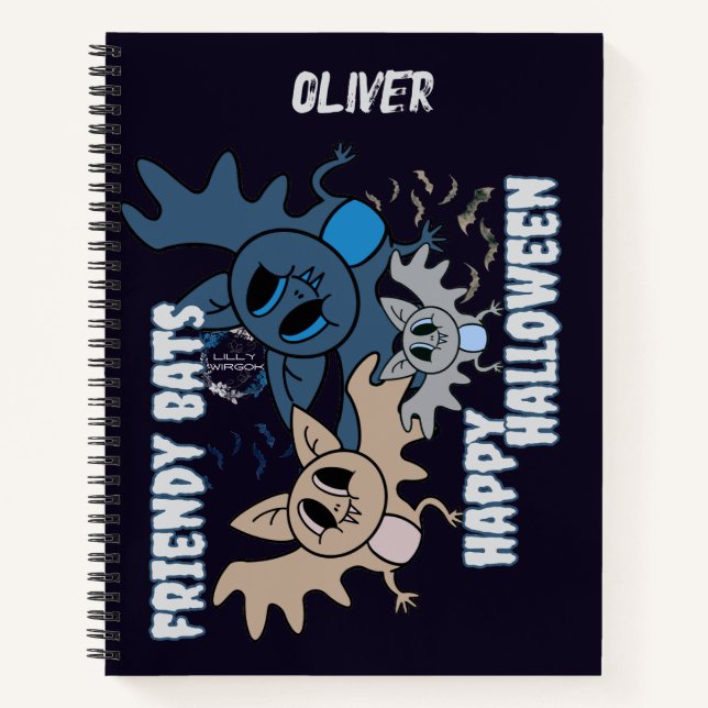 Carnet Chauves-souris  (Devant)