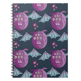 Carnet Chauves-souris Monster : Cartoon Vintage