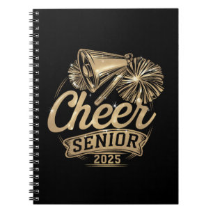 Carnet Cheer Senior 2025 Pom-pom girl Graduation Classe D