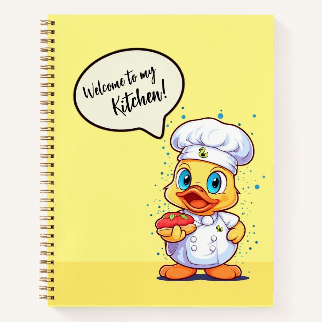 Carnet Chef canard (Devant)