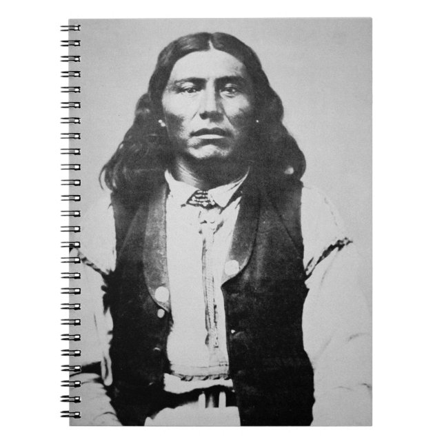 Carnet Chef de Naiche (d.1874) des Apaches de Chiricahua (Devant)