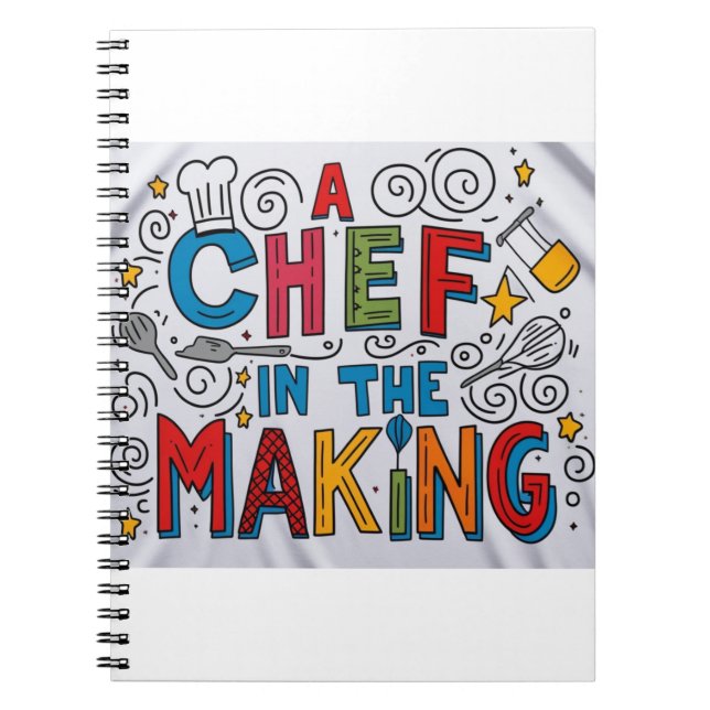 Carnet Chef en devenir (Devant)