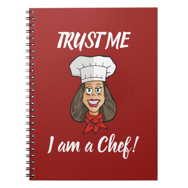 Carnet Chef femme (Devant)