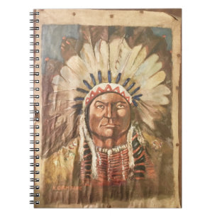Carnet Chef indien Sitting Bull