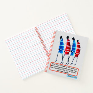 Carnet Chemin de la foi : Massai Morans Proverbes Inspira