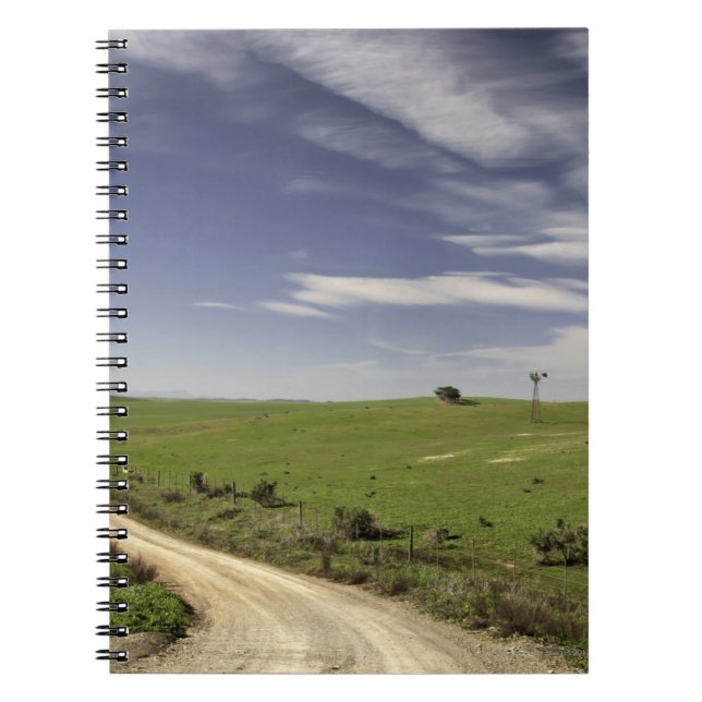 Carnet Chemin d'exploitation tortillant entre les champs (Devant)