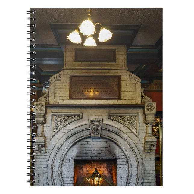 Carnet Cheminée de l'hôtel Crescent (Devant)