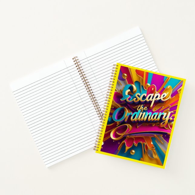 Carnet "Chemins de vie inexplorés" (Intérieur)