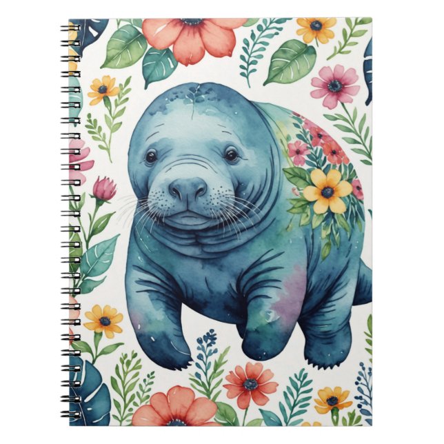 Carnet Chemise bébé Manatee (Devant)