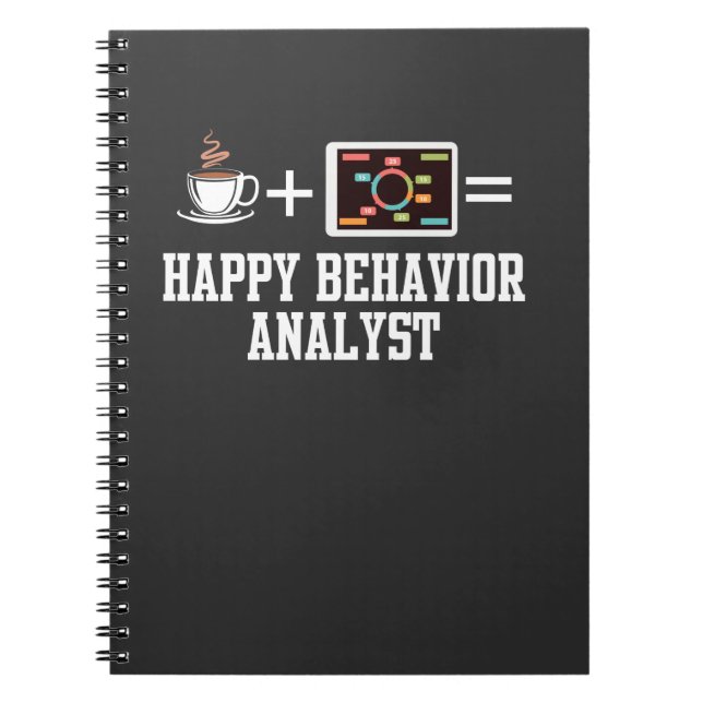 Carnet Chemise d'analyste de comportement pour l'étudiant (Devant)