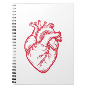 Carnet Chemise de la Saint-Valentin Cœur Anatomique