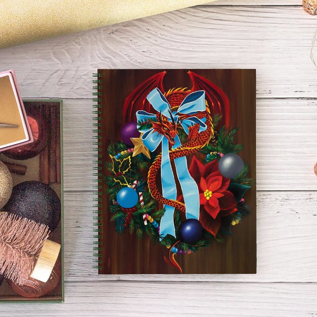 Carnet Chemise de Noël Red Dragon (Créateur téléchargé)