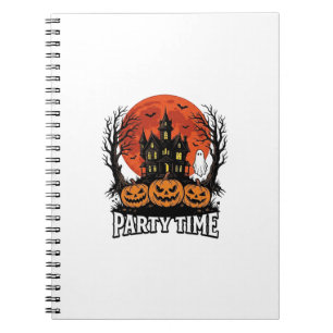 Carnet Chemise fantôme citrouille Vintage Halloween Party