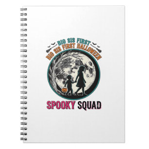 Carnet Chemise Halloween Grande Sœur pour sa première sai