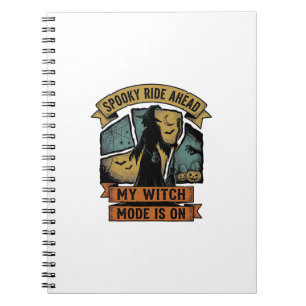 Carnet Chemise Halloween Sorcière Drôle Design de Sorcièr