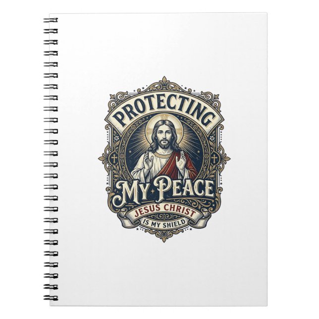 Carnet Chemise Jésus Respect de soi Limites Foi (Devant)